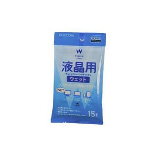 ELECOM 宜丽客 WC-D15N4 第四代 相机清洁湿巾 中号 15片装