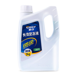 CHIEF 车仆 汽车防冻液 绿色 -25℃ 2kg