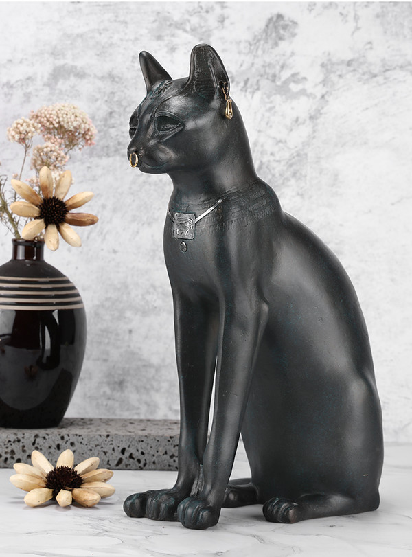 大英博物馆 盖亚·安德森猫复刻品摆件 创意礼物