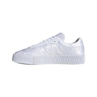 adidas ORIGINALS Sambarose 女子休闲运动鞋 FZ3637 白/金 36