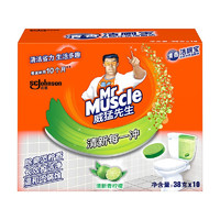 Mr Muscle 威猛先生 洁厕块 清新青柠檬 38g*10块