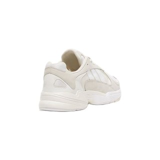 adidas ORIGINALS Yung-1 中性休闲运动鞋 B37616 白色/米色/灰色 39