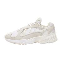 adidas ORIGINALS Yung-1 中性休闲运动鞋 B37616 白色/米色/灰色 41