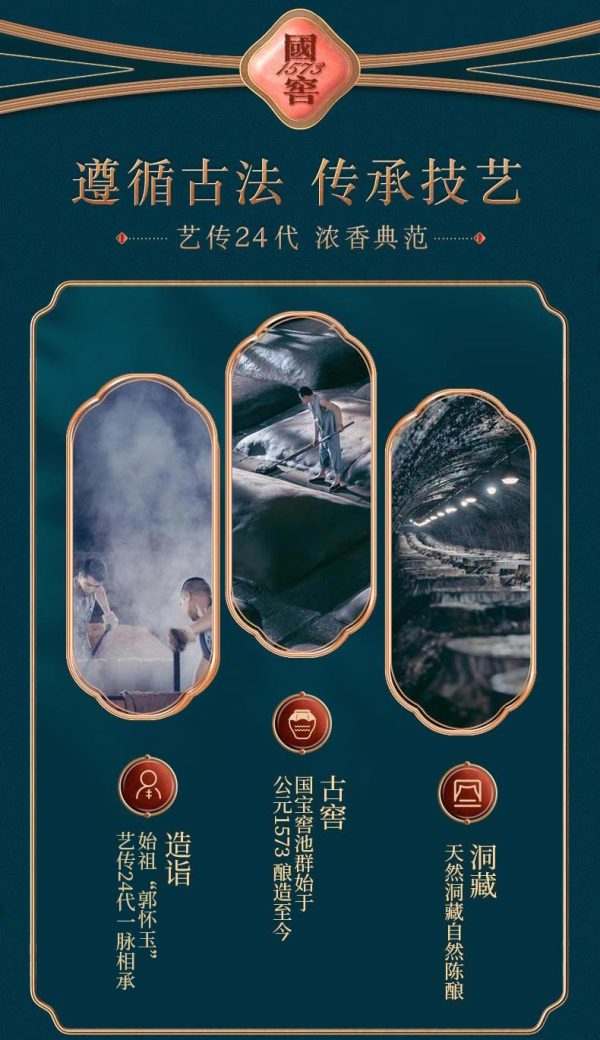 国窖1573艺术新春酒大浪淘金方力钧版浓香型白酒52度