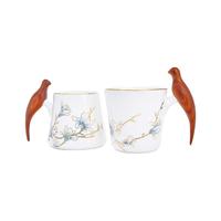 玛戈隆特 进博玉兰系列 幸福小鸟马克杯 500ml+480ml