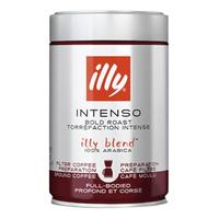 illy 意利 咖啡豆阿拉比卡深度烘焙手冲意式新鲜250g*2罐