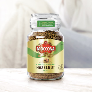 Moccona 摩可纳 冻干速溶咖啡 榛果风味 95g*2瓶
