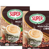 SUPER 超级 炭烧速溶白咖啡组合装 2口味 1.14kg（经典600g+香烤榛果540g）