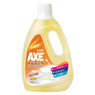 移动端、京东百亿补贴：AXE 地板清洁剂 2L 柠檬清香