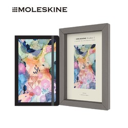 MOLESKINE 魔力斯奇那 艺术家YELLENA JAMES 联名大型艺术插画笔记本 大型纯白