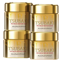 TSUBAKI 丝蓓绮 臻护多效修护发膜 180g*4