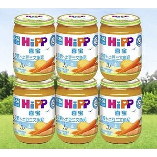 HiPP 喜宝 宝宝辅食泥 190g*6瓶