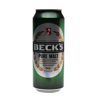 Beck's 贝克 纯麦德啤 500ml*12听