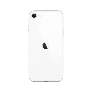 Apple 苹果 iPhone SE系列 A2298 4G手机 128GB 白色+Apple Watch S5 GPS款 44毫米银色铝金属表壳 白色运动型表带 智能手表