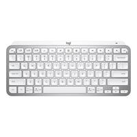 logitech 罗技 MX Keys Mini 79键 蓝牙无线薄膜键盘 浅灰 单光