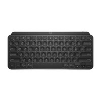 logitech 罗技 MX Keys Mini 79键 蓝牙无线薄膜键盘 黑色 单光