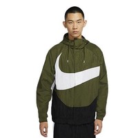 NIKE 耐克 Sportswear Swoosh 男子运动夹克 DD5968-326 绿色 S