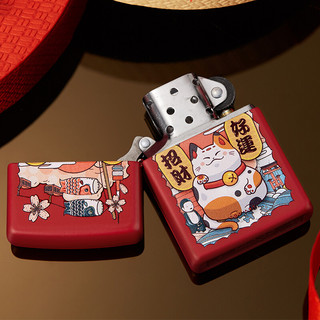 ZIPPO 之宝 经典系列 233-C-000016 打火机 招财猫