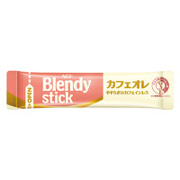 Blendy 速溶三合一牛奶咖啡欧蕾 低咖啡因21条