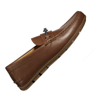 COACH 蔻驰 男士帆船鞋 FG2984_BLK 棕色 40.5