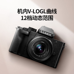 Panasonic 松下 G100K 微单数码相机 Vlog相机 便携旅行 五轴防抖 柔肤自拍