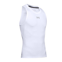 UNDER ARMOUR 安德玛 Heat Gear® 男子运动背心 1355672-100 白色 M