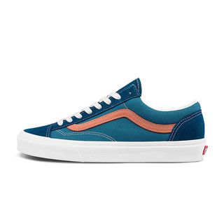 VANS 范斯 经典系列 Style 36 Suede 中性运动板鞋 VN0A3DZ3VTD1 蓝色 42