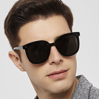 目戲 男女款太阳镜 3040KY 黑色