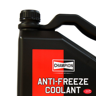 Champion 冠军 汽车防冻液 蓝绿色 -25℃ 4L