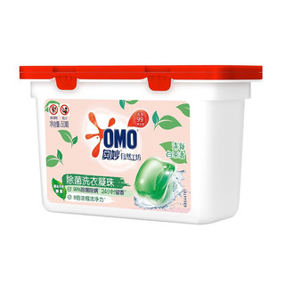 OMO 奥妙 自然工坊 除菌洗衣凝珠 50颗*2盒 清新白茶香