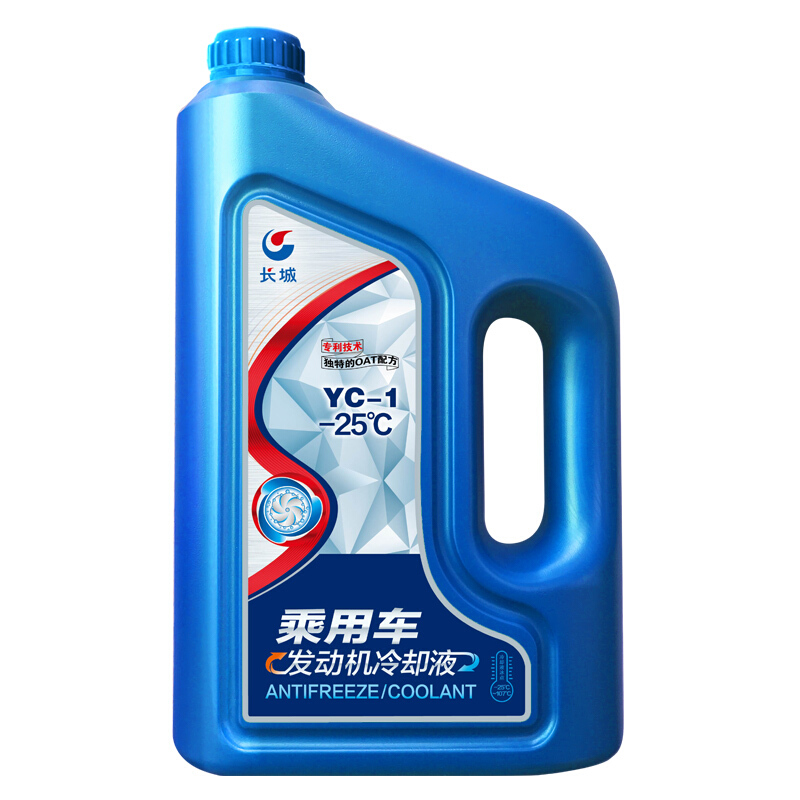 Great Wall 长城 YC-1 汽车防冻液 红色 -25℃ 2kg