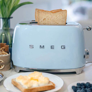 Smeg 斯麦格 TSF01 面包机 浅蓝色