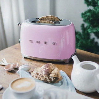 Smeg 斯麦格 TSF01 面包机 粉色