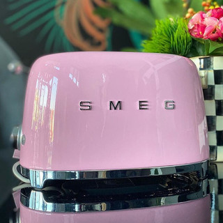 Smeg 斯麦格 TSF01 面包机 粉色
