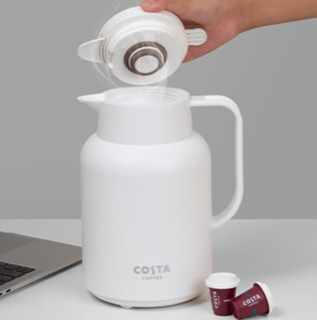 COSTA COFFEE 咖世家咖啡 保温壶 1.45L 白色