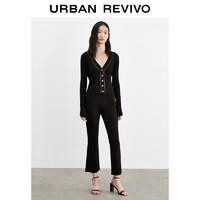 URBAN REVIVO 女士长袖针织外套  WG36R9DE2001