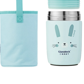 Glasslock baby 焖烧杯 726ml 蓝色兔子