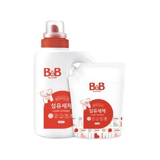 B&B 保宁 宝宝洗衣液 香草香型 1800ml+2100ml