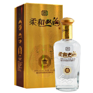 双沟 金柔和 42%vol 浓香型白酒 450ml*6瓶 整箱装