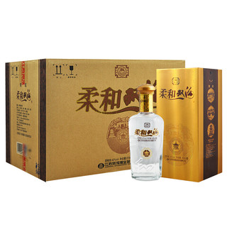 双沟 金柔和 42%vol 浓香型白酒 450ml*6瓶 整箱装