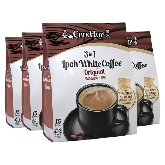 ChekHup 泽合 怡宝三合一白咖啡 原味 600g*4袋