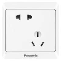 Panasonic 松下 雅悦系列 WMWA123-N 斜五孔插座 白色