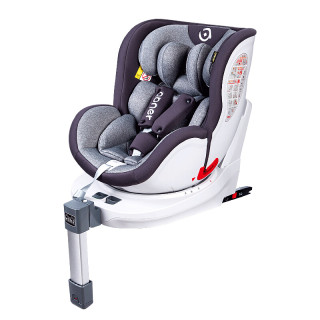 abner阿布纳bach系列儿童安全座椅012岁太空灰