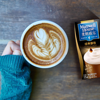 Maxwell House 麦斯威尔 经典拿铁 三合一速溶咖啡饮品