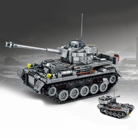 札幌一番 军事系列坦克模型拼插玩具男孩儿童积木玩具