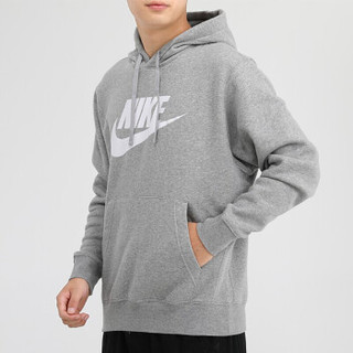 NIKE 耐克 Sportswear Club Fleece 男子运动卫衣 BV2974-063 灰色 XL