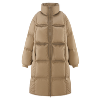 PEACEBIRD WOMEN 太平鸟女装 女士中长款羽绒服 A7ACB432078 咖色 L