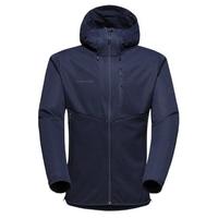 MAMMUT 猛犸象 Ultimate Vi Hooded 男子软壳衣 1011-01230 深蓝色 L