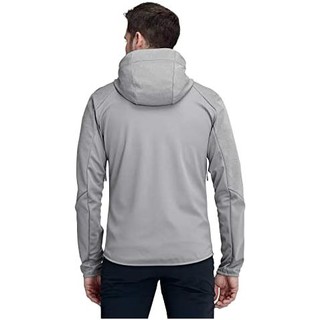 MAMMUT 猛犸象 Ultimate Vi Hooded 男子软壳衣 1011-01230 灰色 L