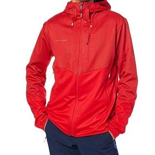 MAMMUT 猛犸象 Ultimate Vi Hooded 男子软壳衣 1011-01230 红色 L